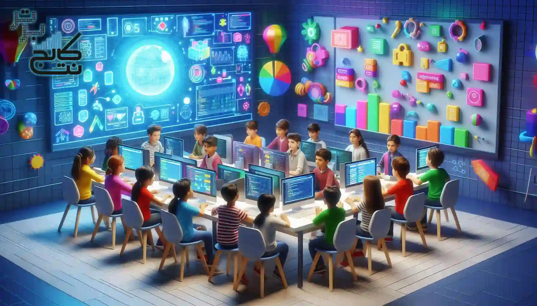 پکیج شروع برنامه نویسی و کامپیوتر برای کودکان 8 تا 13 سال