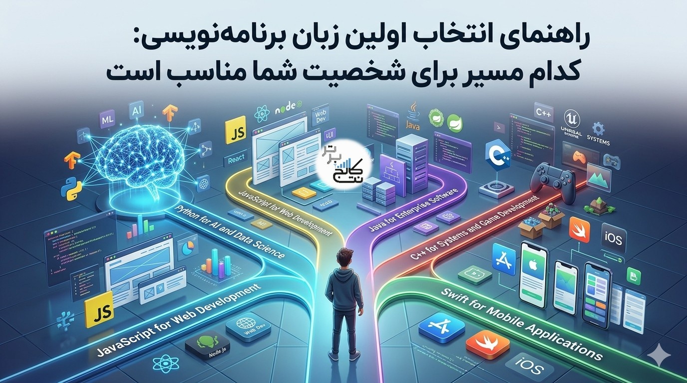 راهنمای انتخاب اولین زبان برنامه‌نویسی