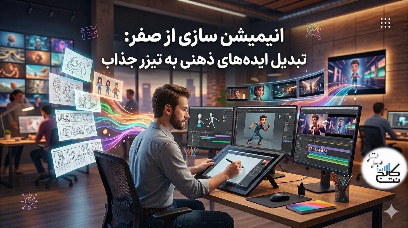 انیمیشن‌سازی از صفر: تبدیل ایده به تیزر