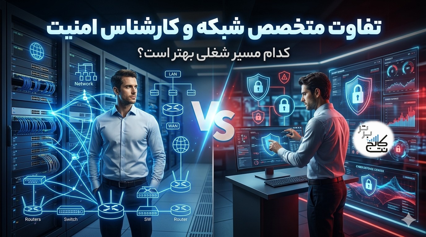تفاوت متخصص شبکه و کارشناس امنیت
